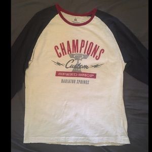 Disney Cars 3/4 Baseball Tee